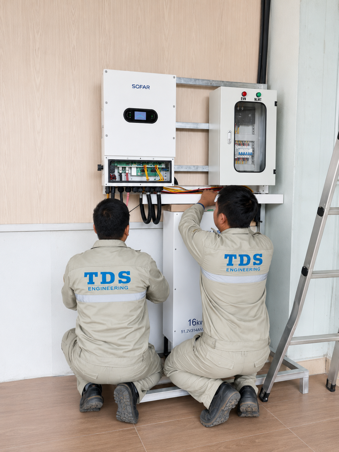 Hệ thống điện mặt trời lưu trữ
