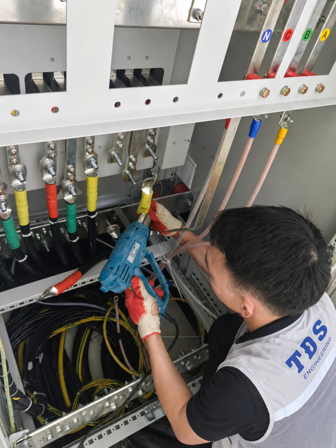 Tủ điện MSB công nghiệp tại công trình